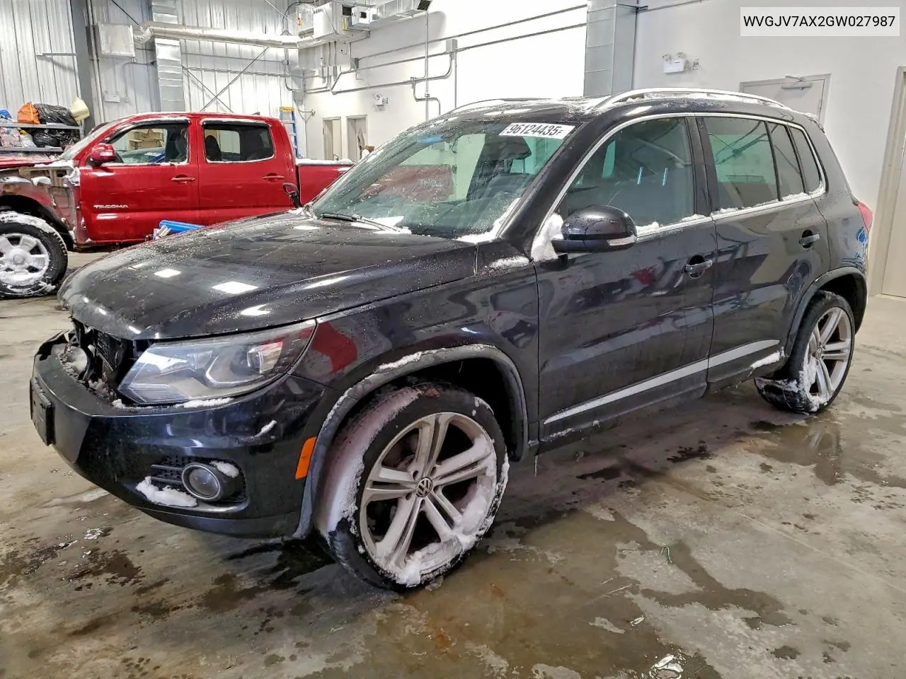 WVGJV7AX2GW027987 2016 Volkswagen Tiguan Comfortline