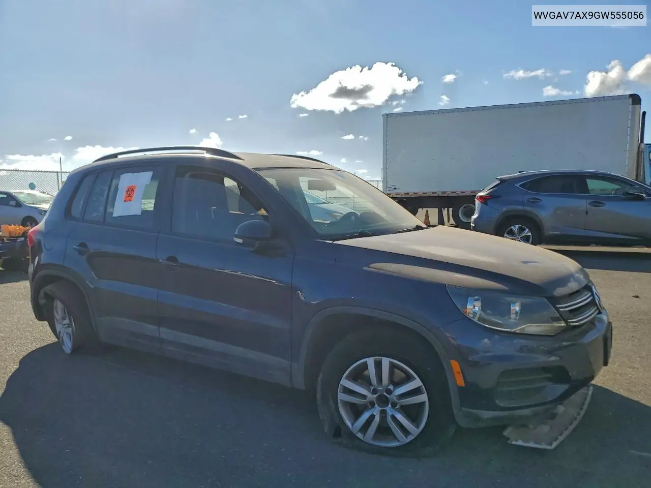 WVGAV7AX9GW555056 2016 Volkswagen Tiguan S