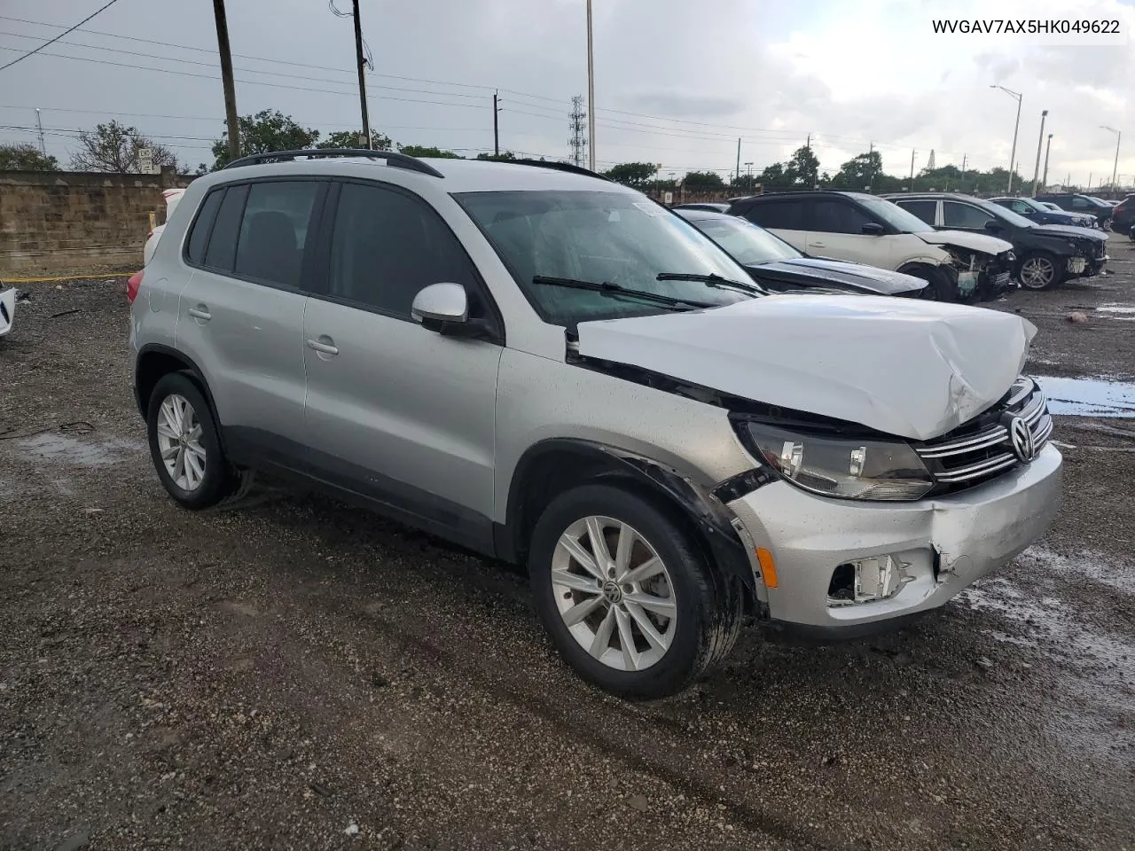 WVGAV7AX5HK049622 2017 Volkswagen Tiguan S