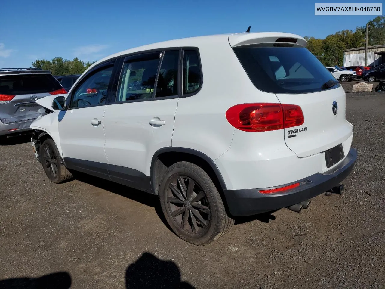 WVGBV7AX8HK048730 2017 Volkswagen Tiguan S