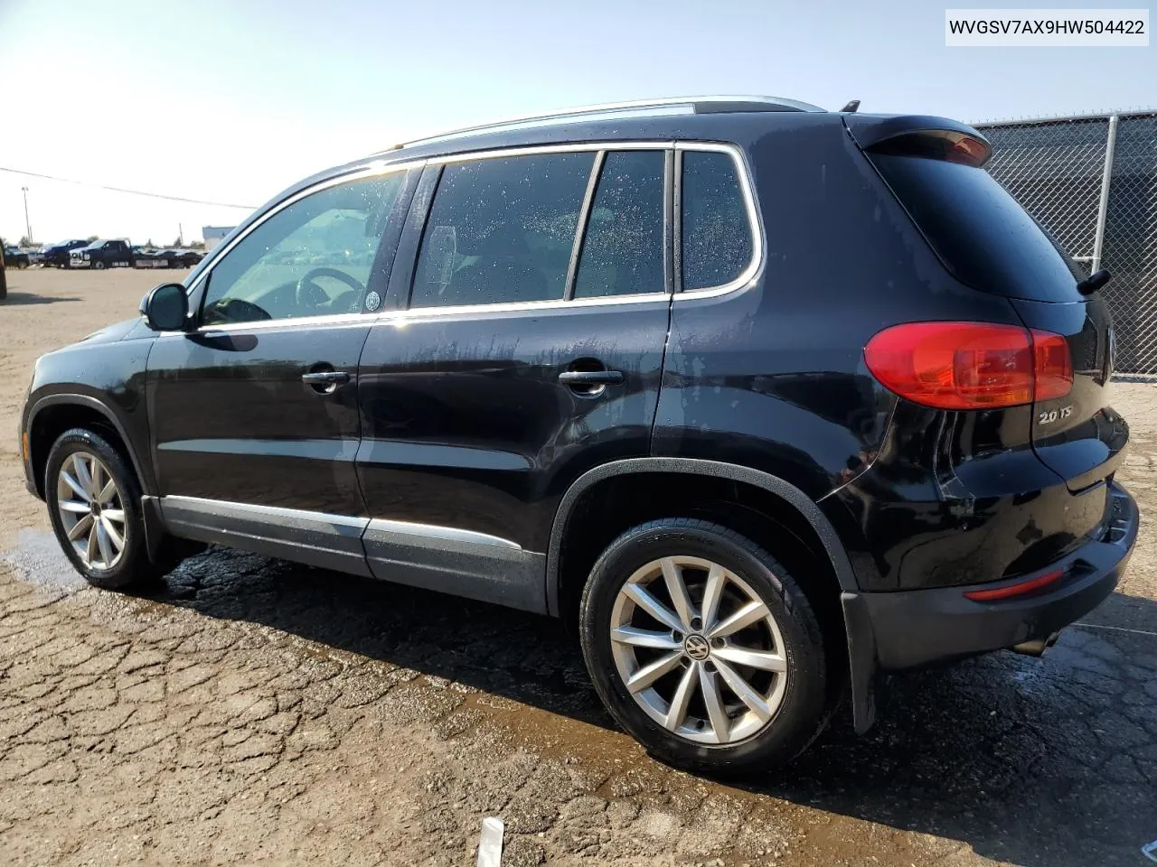 WVGSV7AX9HW504422 2017 Volkswagen Tiguan Wolfsburg