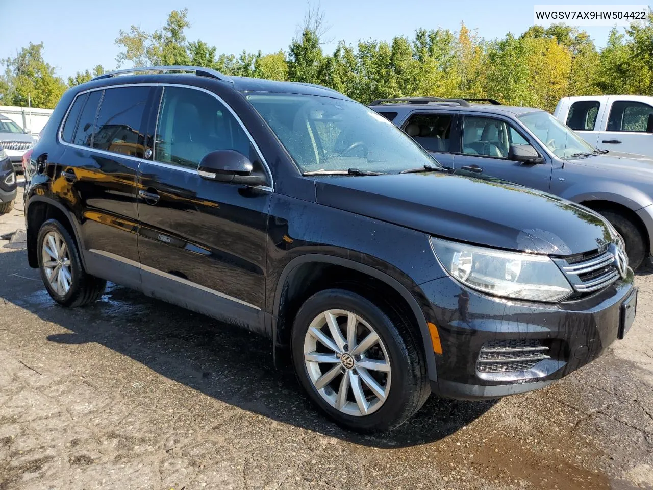 WVGSV7AX9HW504422 2017 Volkswagen Tiguan Wolfsburg