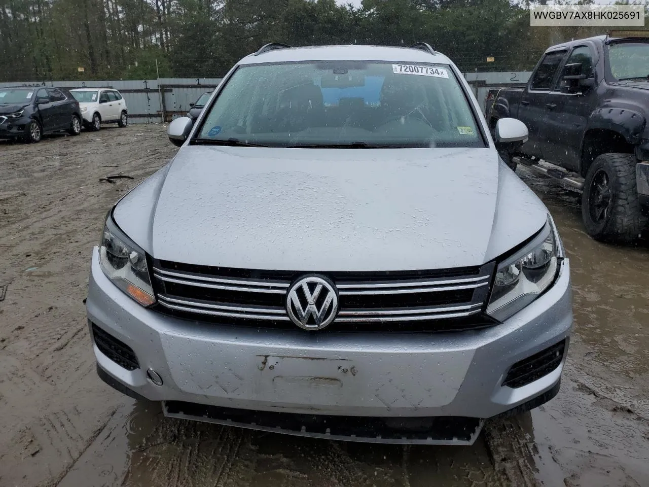 WVGBV7AX8HK025691 2017 Volkswagen Tiguan S