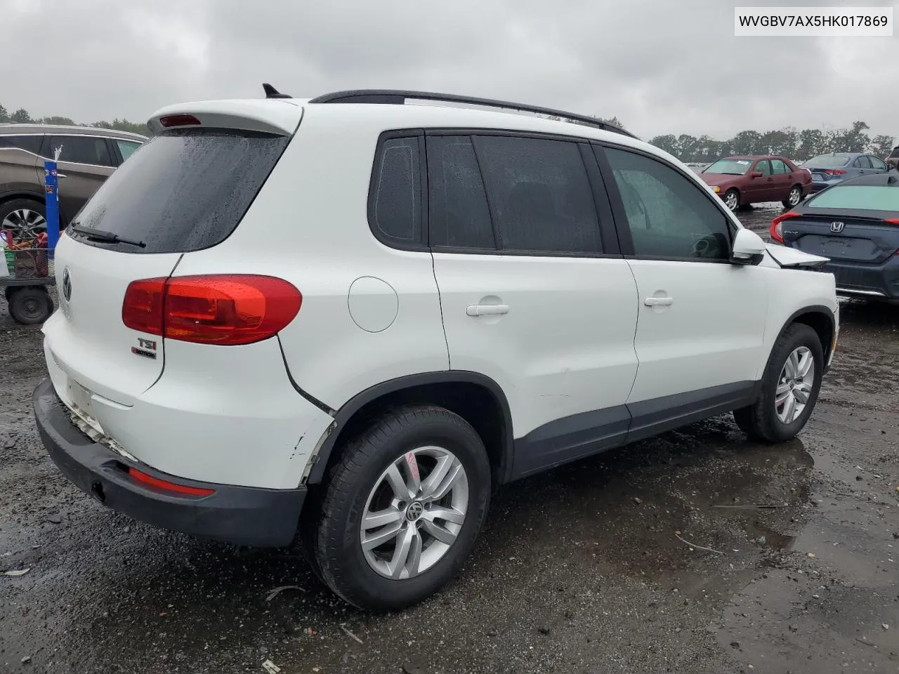 WVGBV7AX5HK017869 2017 Volkswagen Tiguan S