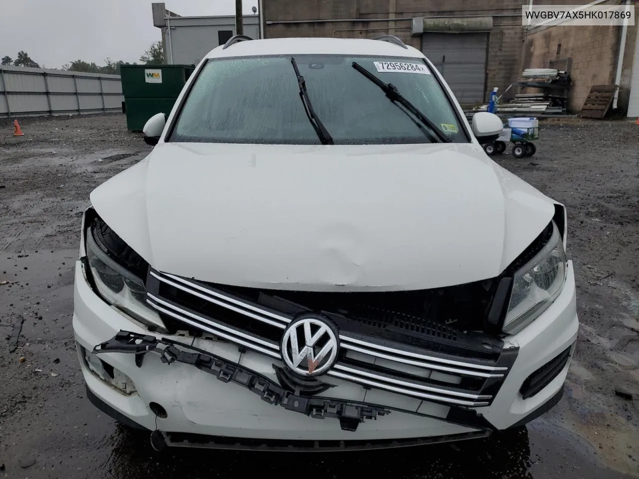 WVGBV7AX5HK017869 2017 Volkswagen Tiguan S