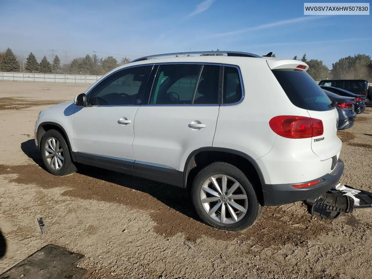 WVGSV7AX6HW507830 2017 Volkswagen Tiguan Wolfsburg