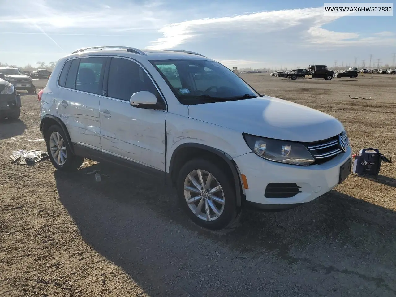 WVGSV7AX6HW507830 2017 Volkswagen Tiguan Wolfsburg