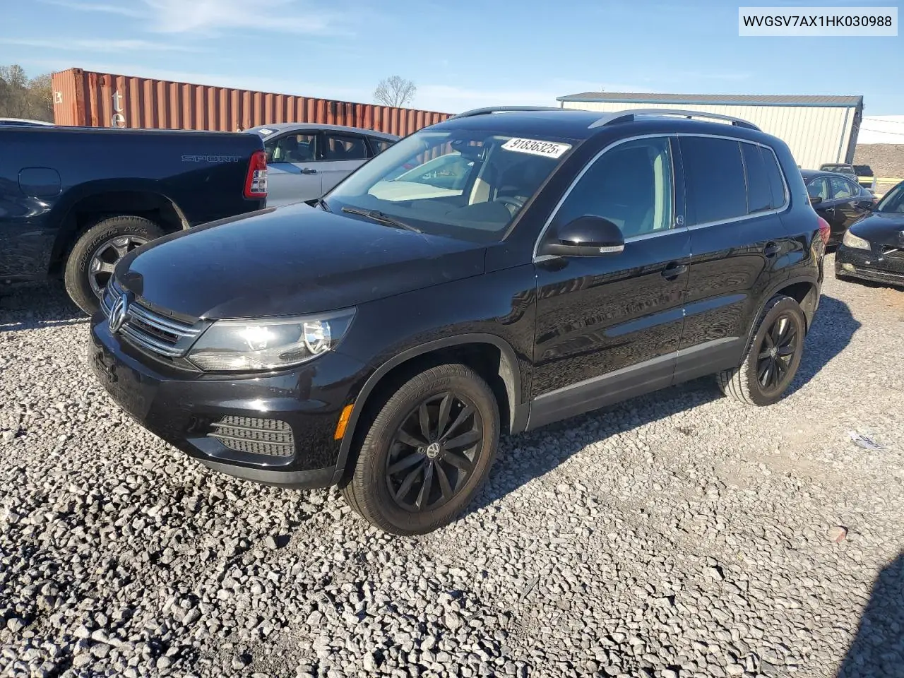 WVGSV7AX1HK030988 2017 Volkswagen Tiguan Wolfsburg