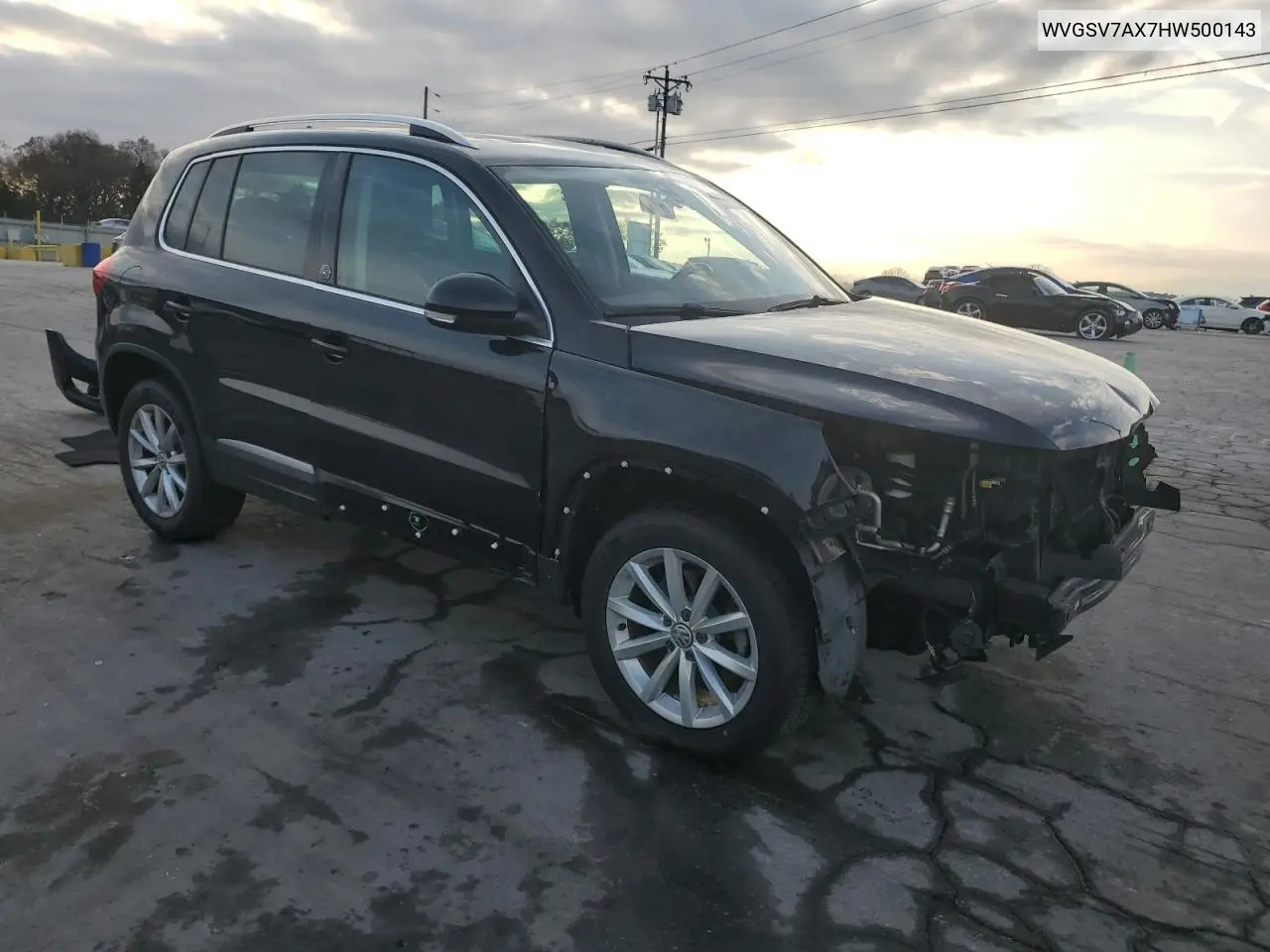 WVGSV7AX7HW500143 2017 Volkswagen Tiguan Wolfsburg