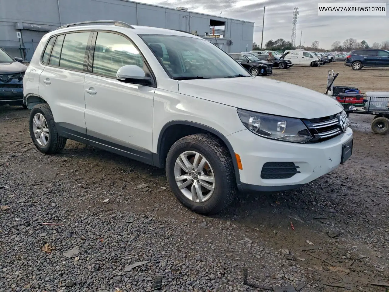 WVGAV7AX8HW510708 2017 Volkswagen Tiguan S