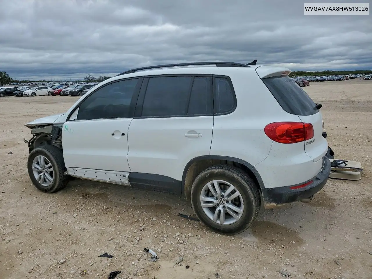 WVGAV7AX8HW513026 2017 Volkswagen Tiguan S