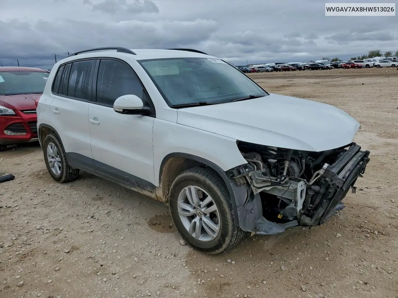 WVGAV7AX8HW513026 2017 Volkswagen Tiguan S