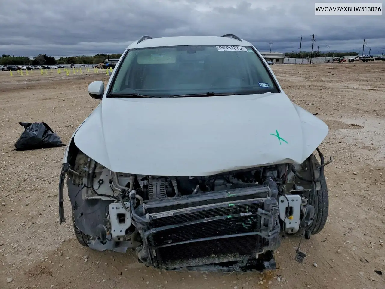 WVGAV7AX8HW513026 2017 Volkswagen Tiguan S