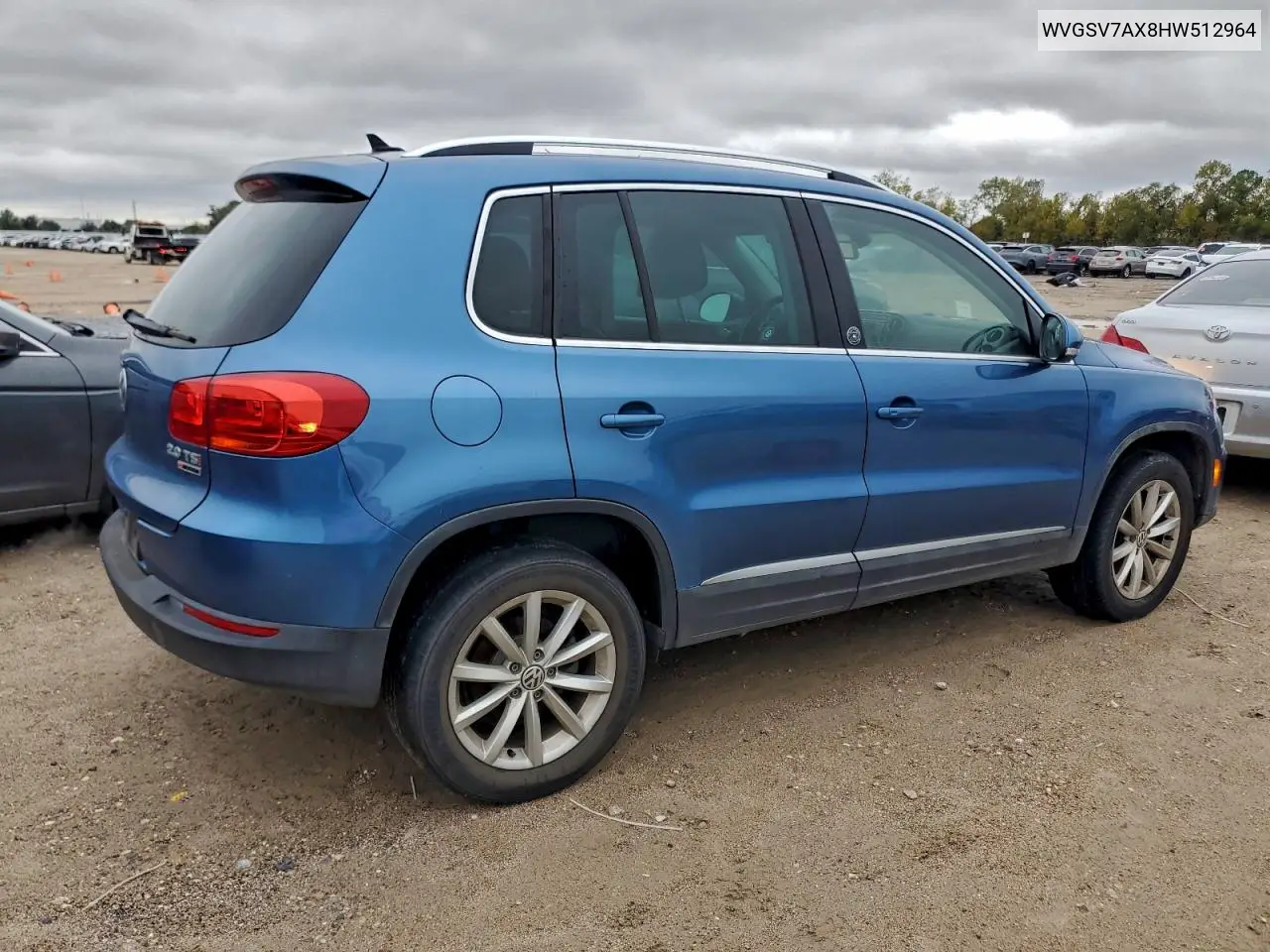 WVGSV7AX8HW512964 2017 Volkswagen Tiguan Wolfsburg