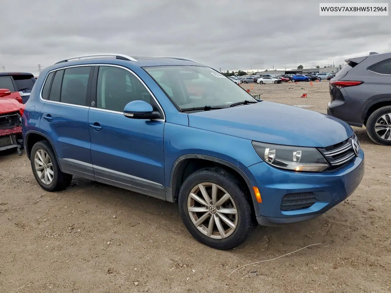WVGSV7AX8HW512964 2017 Volkswagen Tiguan Wolfsburg