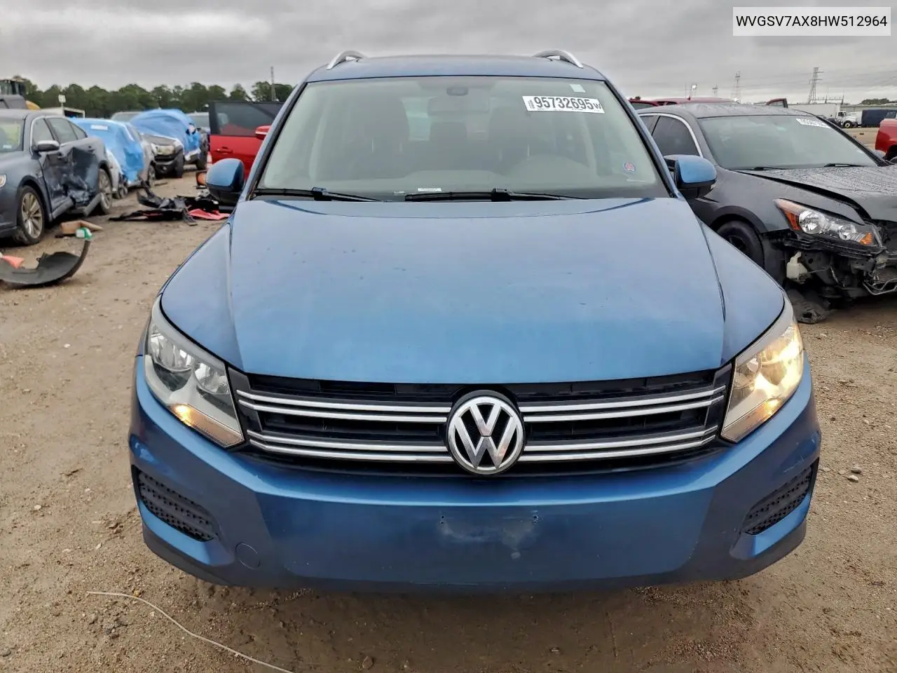 WVGSV7AX8HW512964 2017 Volkswagen Tiguan Wolfsburg