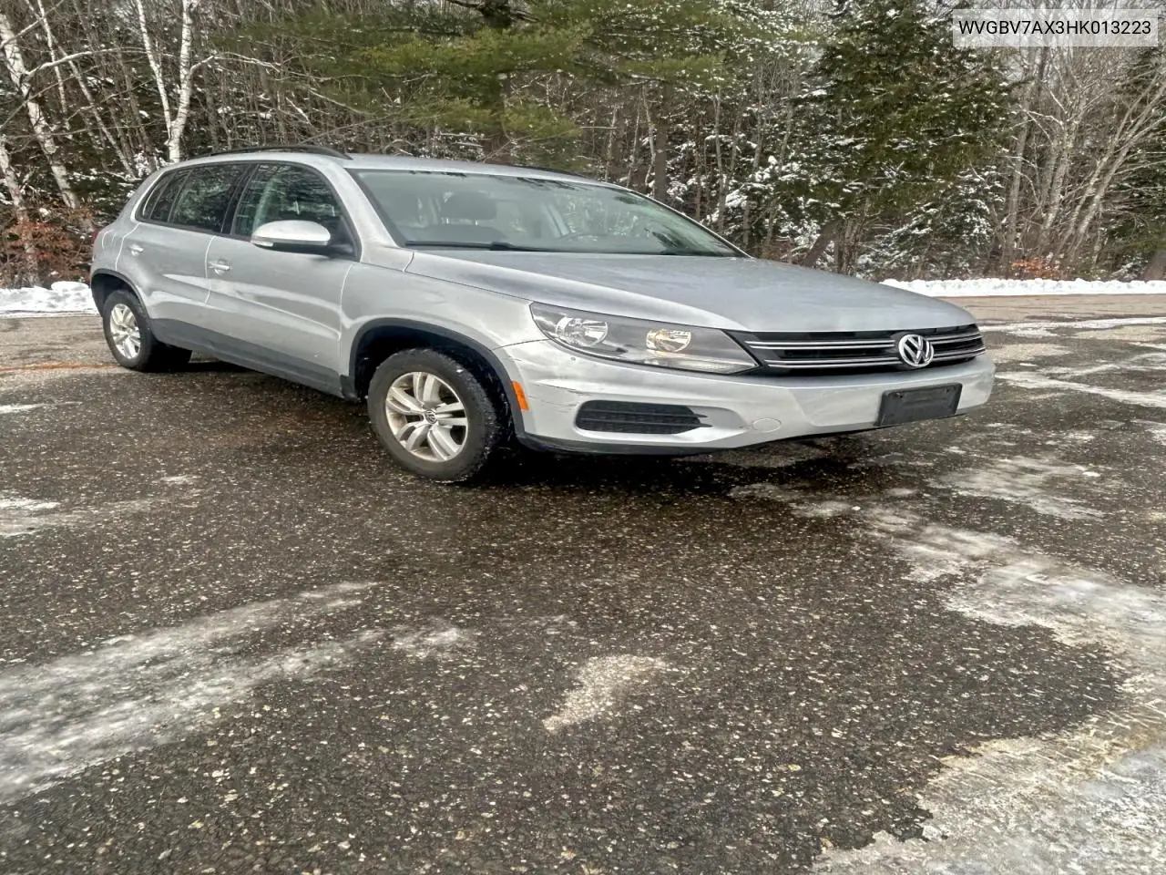 WVGBV7AX3HK013223 2017 Volkswagen Tiguan S