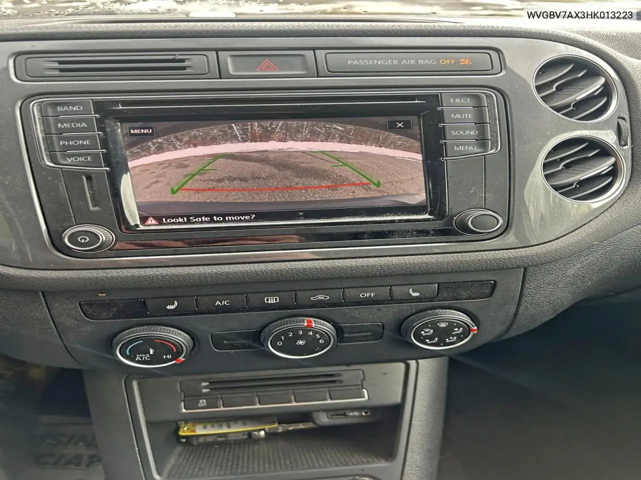 WVGBV7AX3HK013223 2017 Volkswagen Tiguan S
