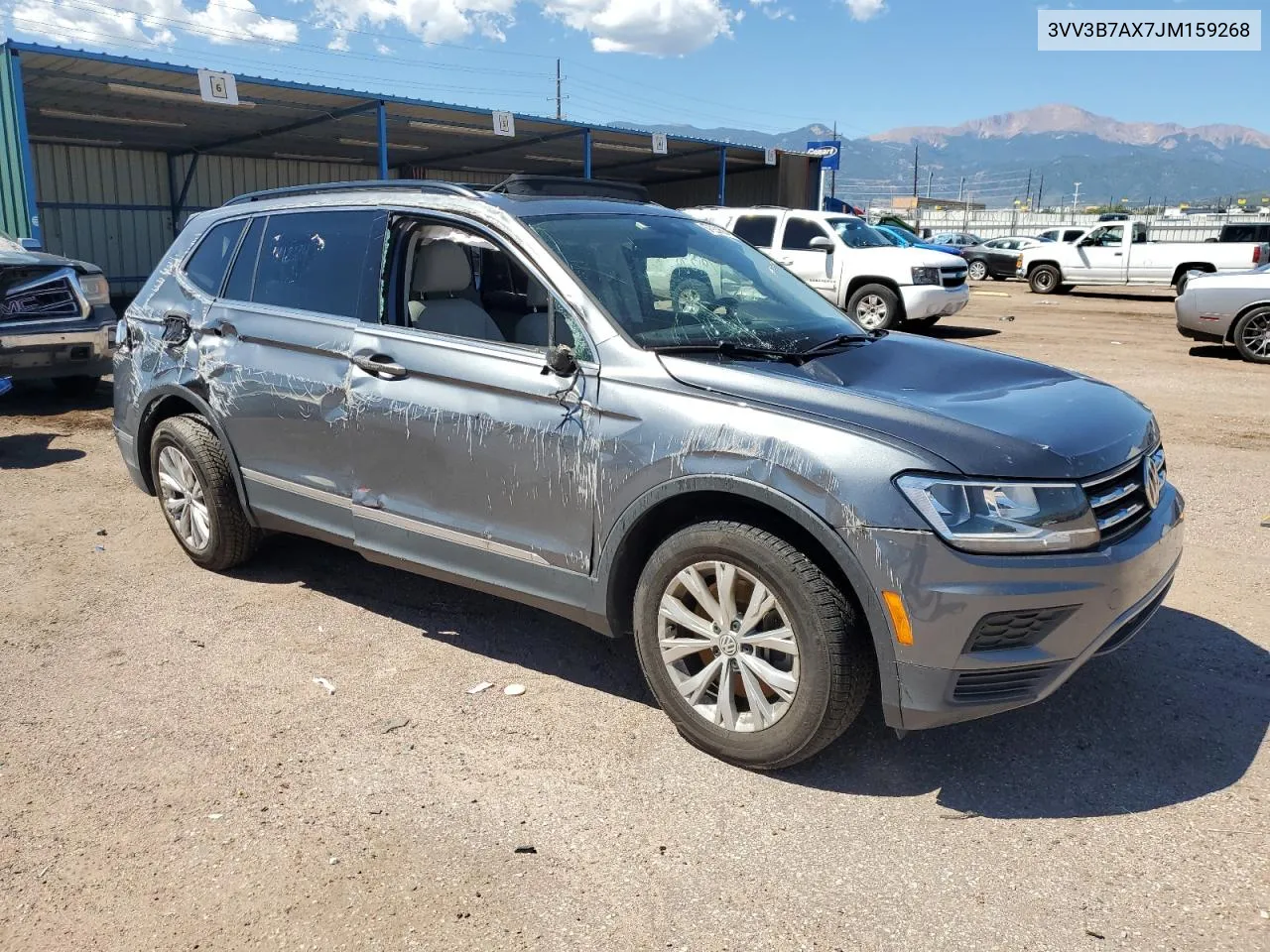 3VV3B7AX7JM159268 2018 Volkswagen Tiguan Se