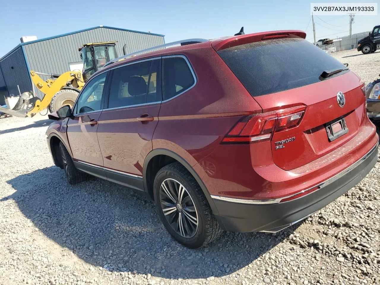 3VV2B7AX3JM193333 2018 Volkswagen Tiguan Se