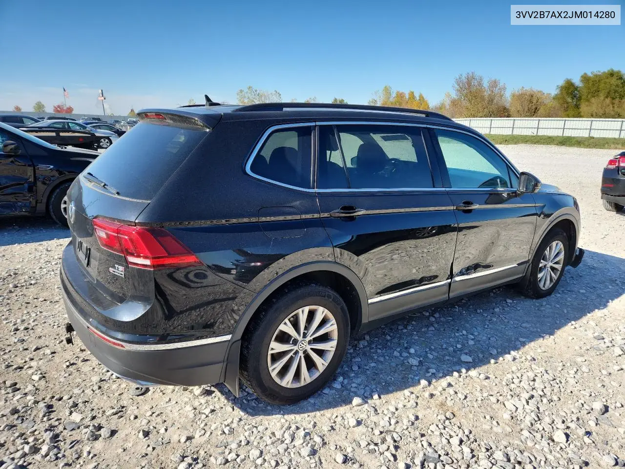 3VV2B7AX2JM014280 2018 Volkswagen Tiguan Se