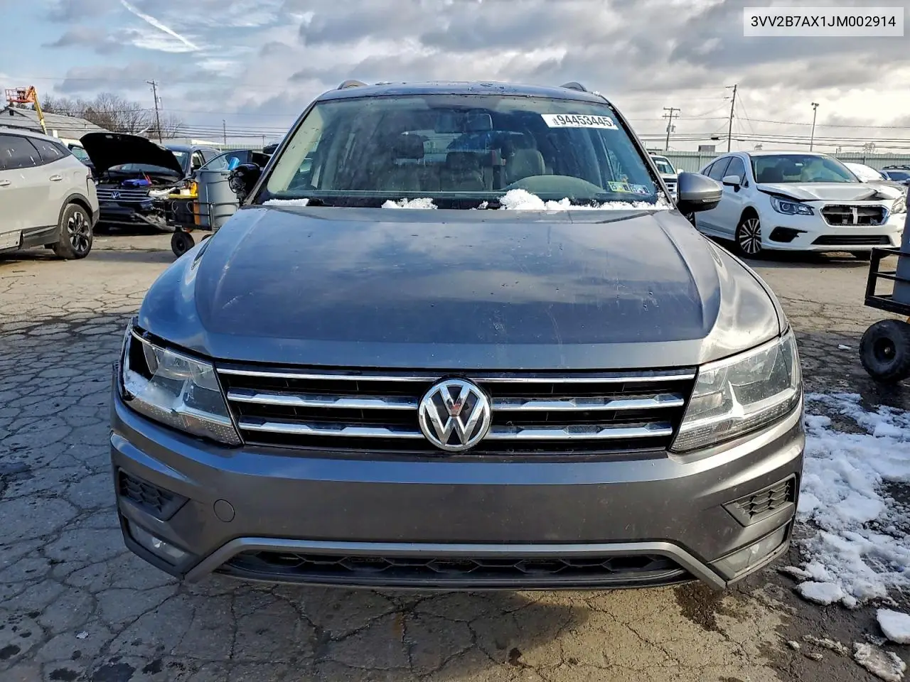3VV2B7AX1JM002914 2018 Volkswagen Tiguan Se
