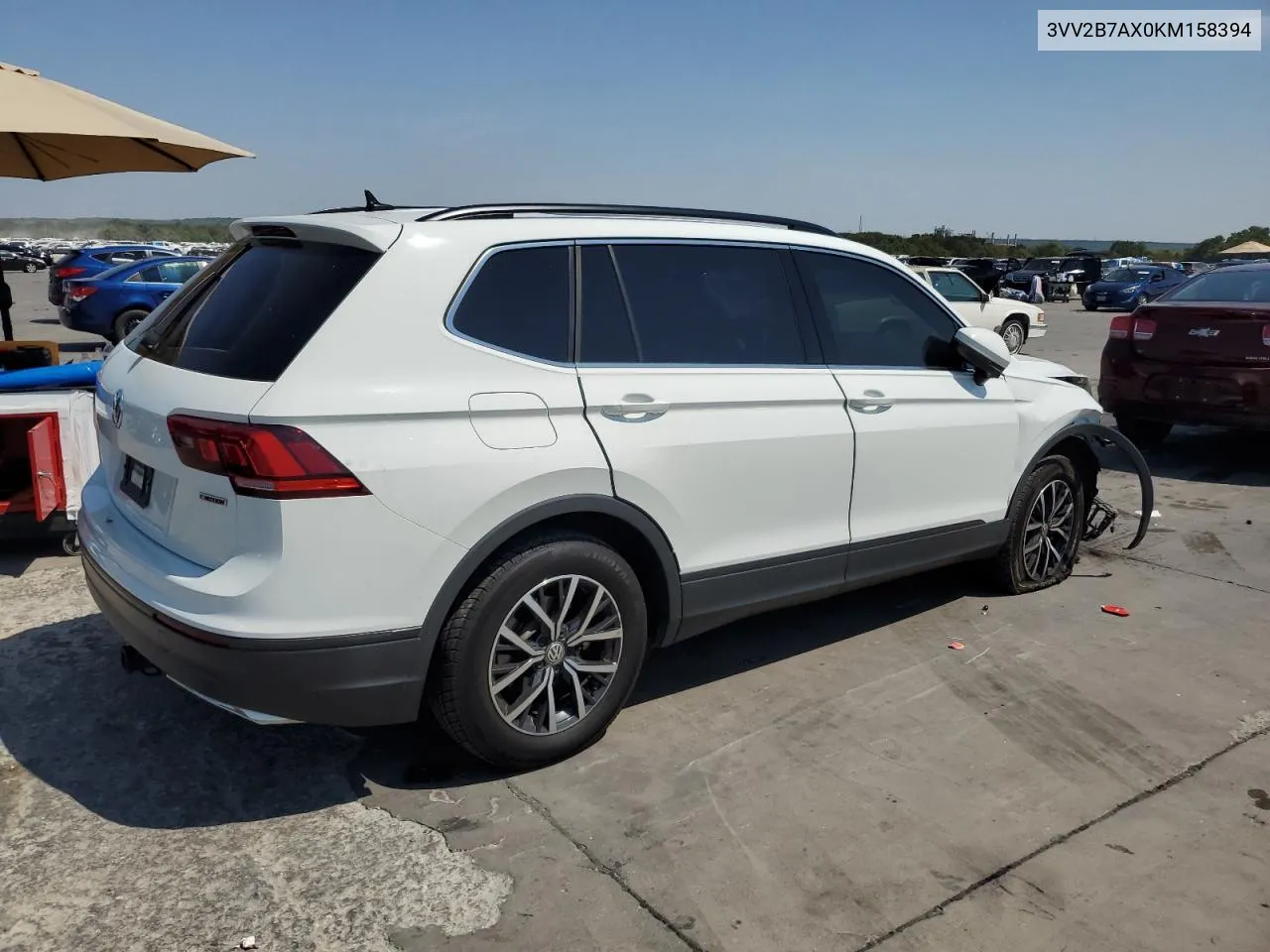 3VV2B7AX0KM158394 2019 Volkswagen Tiguan Se