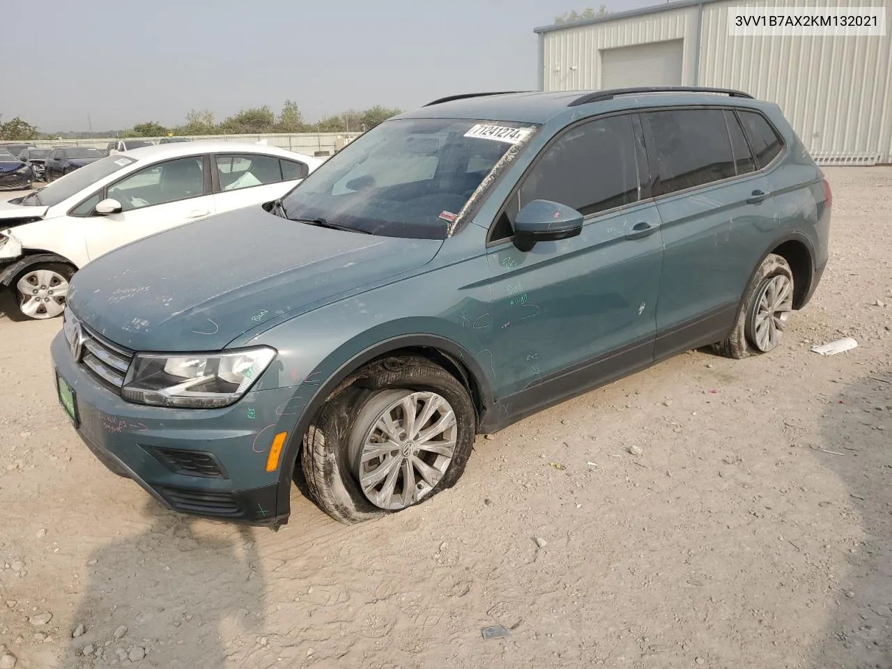 3VV1B7AX2KM132021 2019 Volkswagen Tiguan S