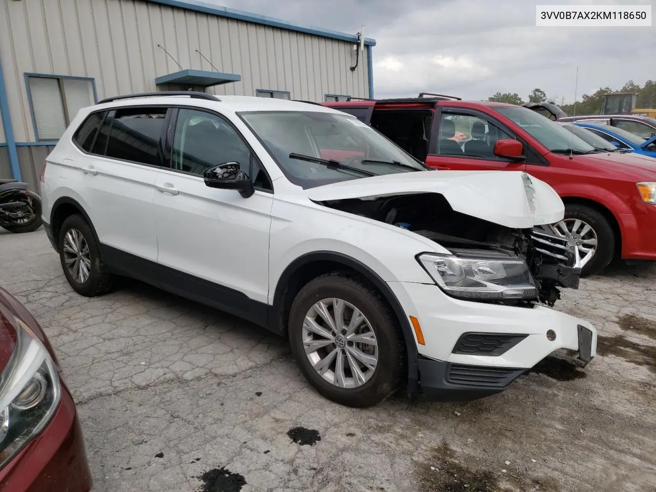 3VV0B7AX2KM118650 2019 Volkswagen Tiguan S