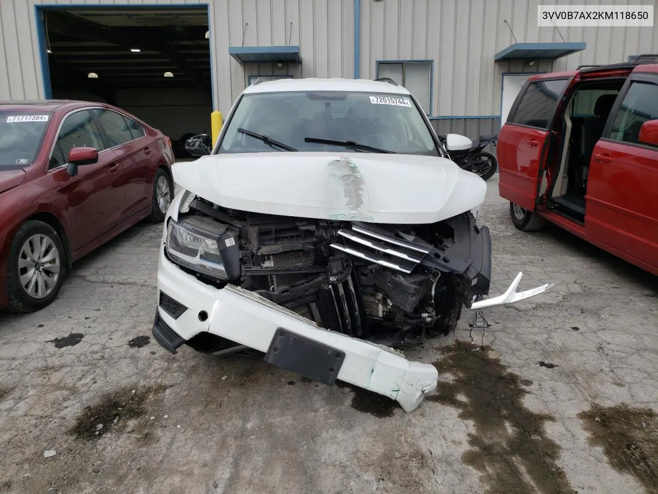 3VV0B7AX2KM118650 2019 Volkswagen Tiguan S