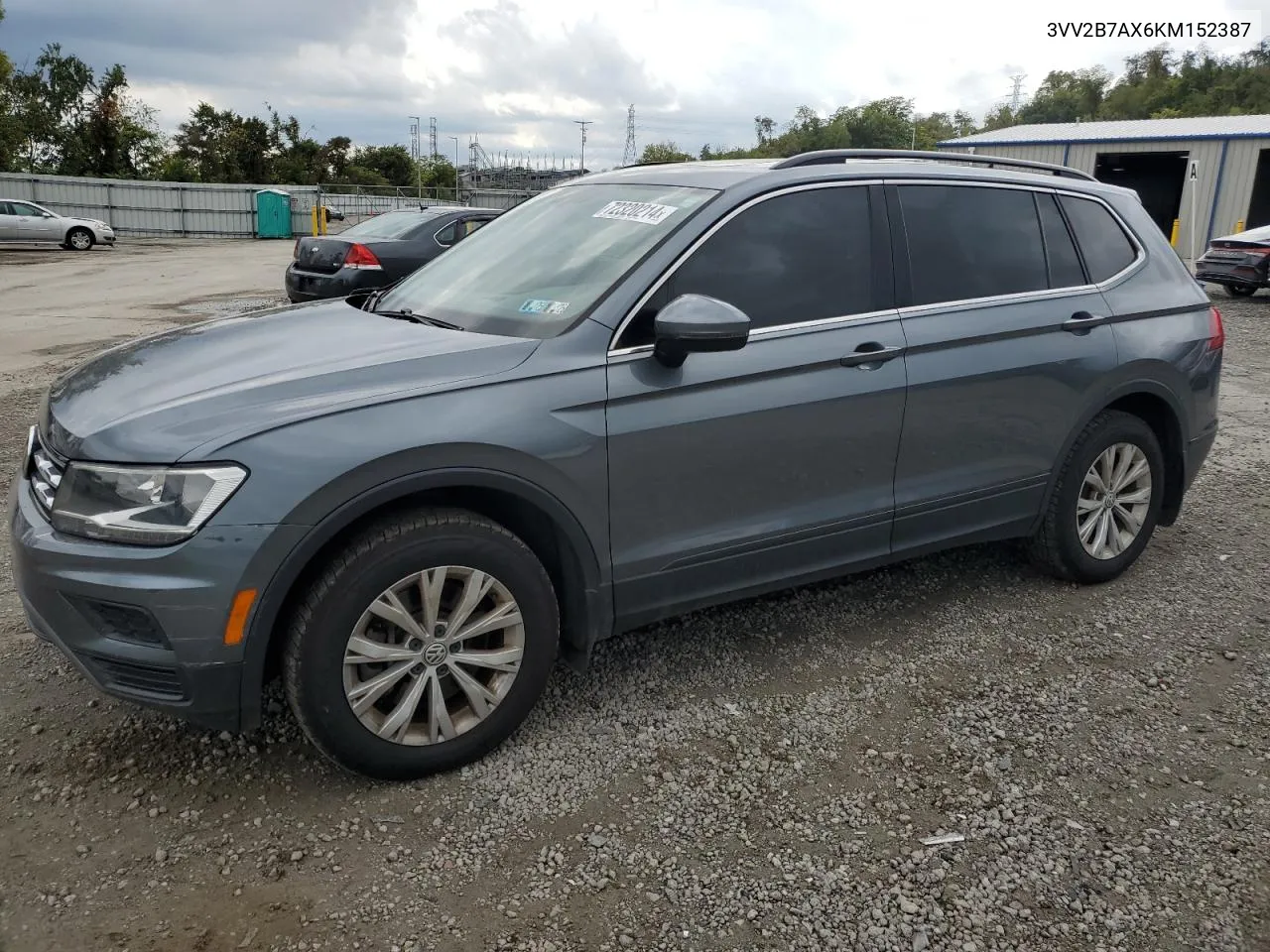 3VV2B7AX6KM152387 2019 Volkswagen Tiguan Se