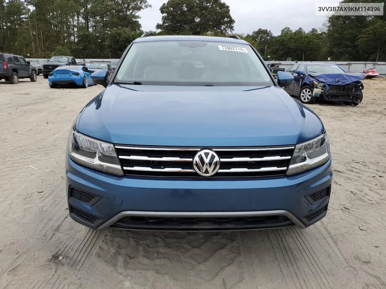 3VV3B7AX9KM114396 2019 Volkswagen Tiguan Se