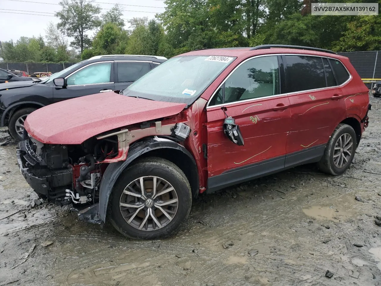 3VV2B7AX5KM139162 2019 Volkswagen Tiguan Se