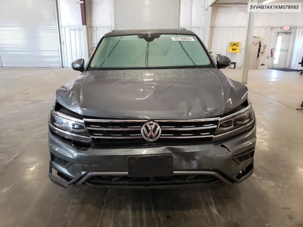 3VV4B7AX1KM078983 2019 Volkswagen Tiguan Sel Premium