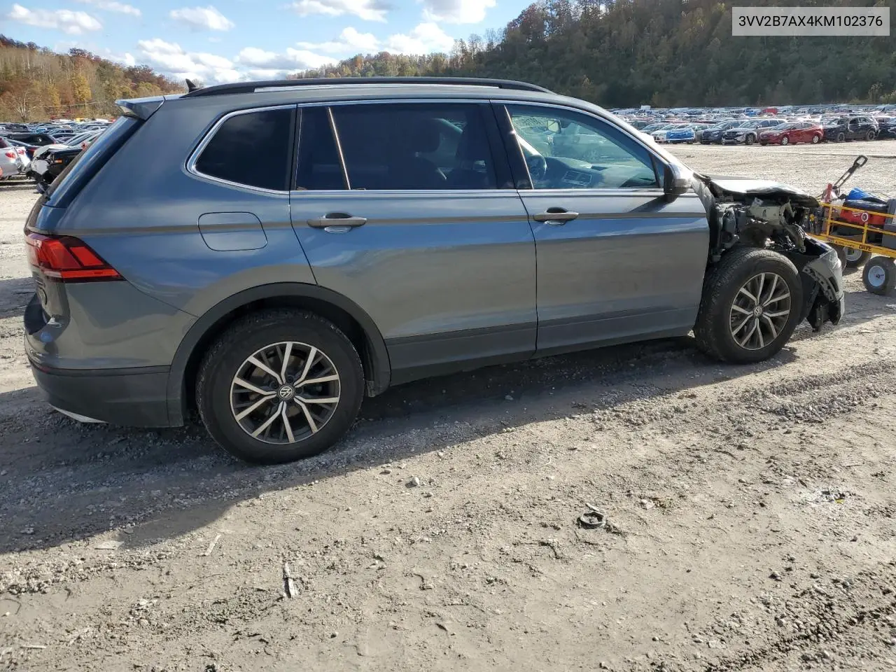 3VV2B7AX4KM102376 2019 Volkswagen Tiguan Se