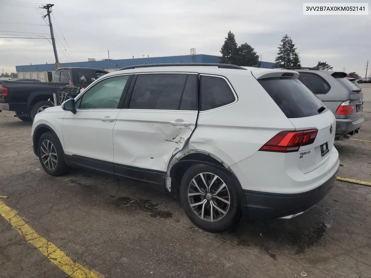 3VV2B7AX0KM052141 2019 Volkswagen Tiguan Se