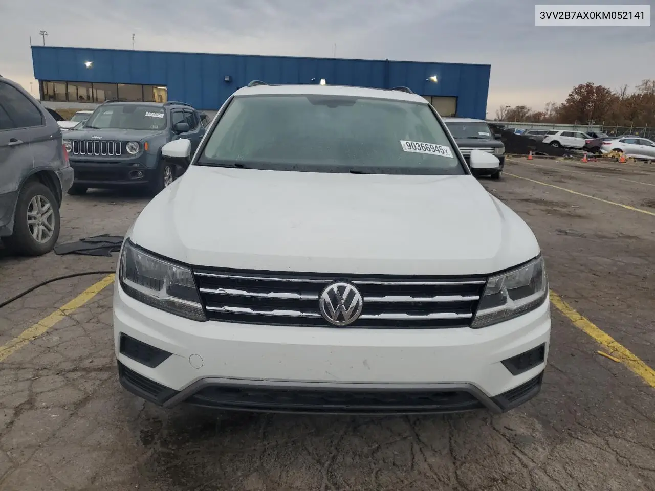 3VV2B7AX0KM052141 2019 Volkswagen Tiguan Se