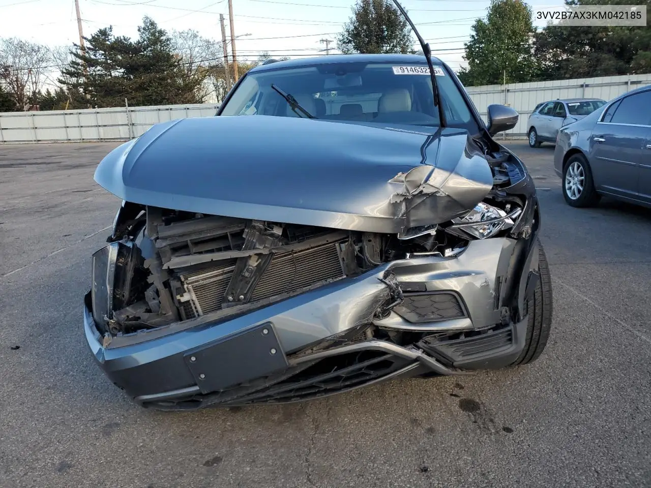 3VV2B7AX3KM042185 2019 Volkswagen Tiguan Se