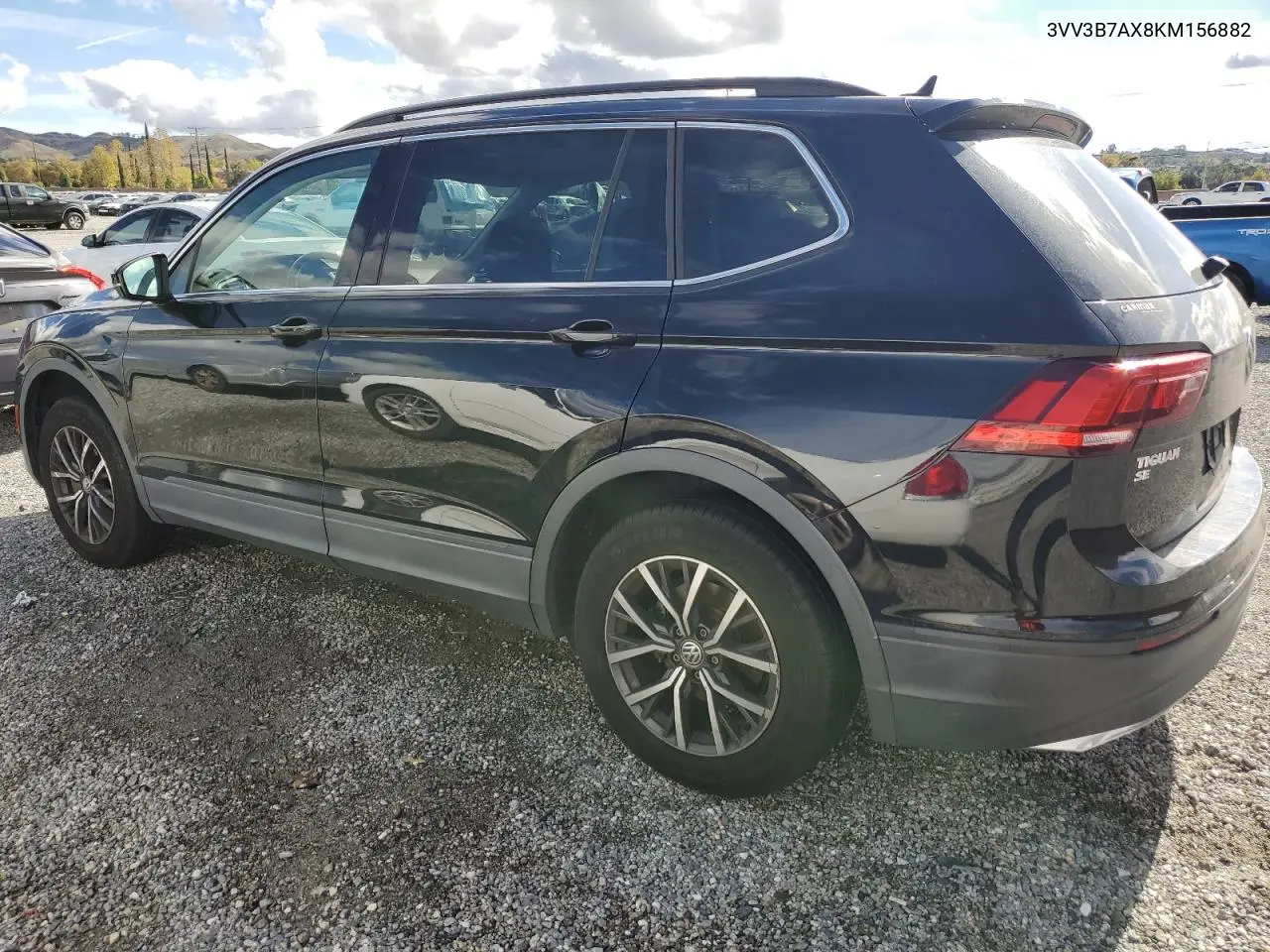 3VV3B7AX8KM156882 2019 Volkswagen Tiguan Se