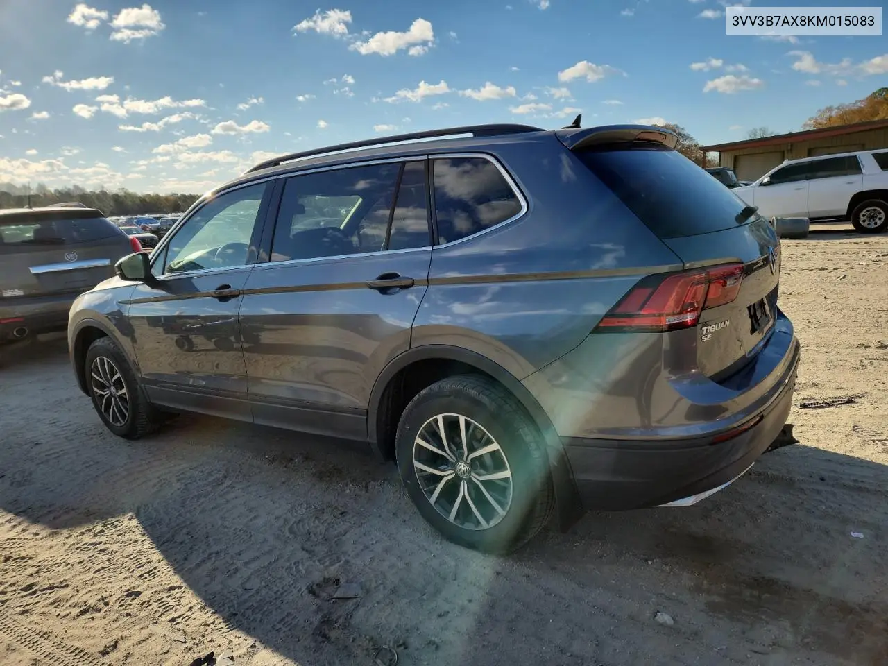 3VV3B7AX8KM015083 2019 Volkswagen Tiguan Se