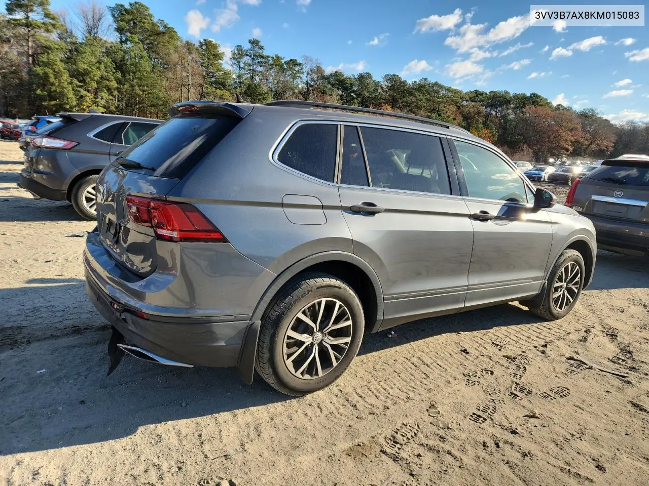 3VV3B7AX8KM015083 2019 Volkswagen Tiguan Se