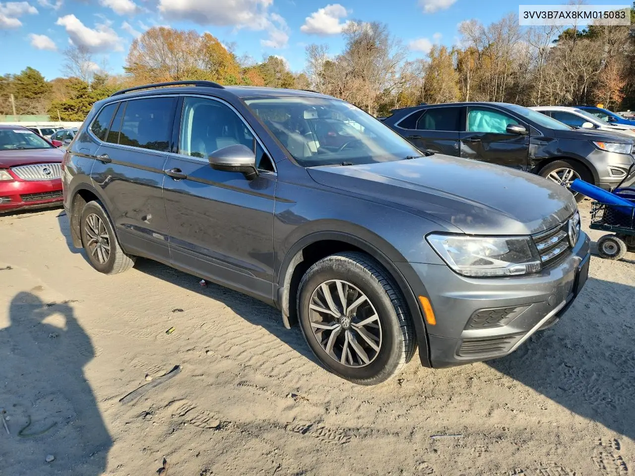 3VV3B7AX8KM015083 2019 Volkswagen Tiguan Se