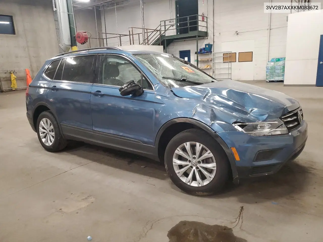 3VV2B7AXXKM083672 2019 Volkswagen Tiguan Se