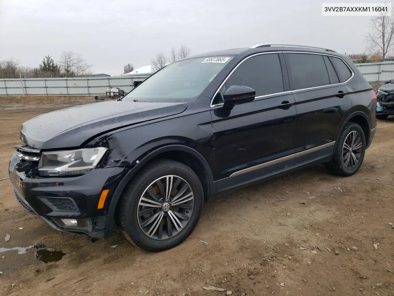 3VV2B7AXXKM116041 2019 Volkswagen Tiguan Se
