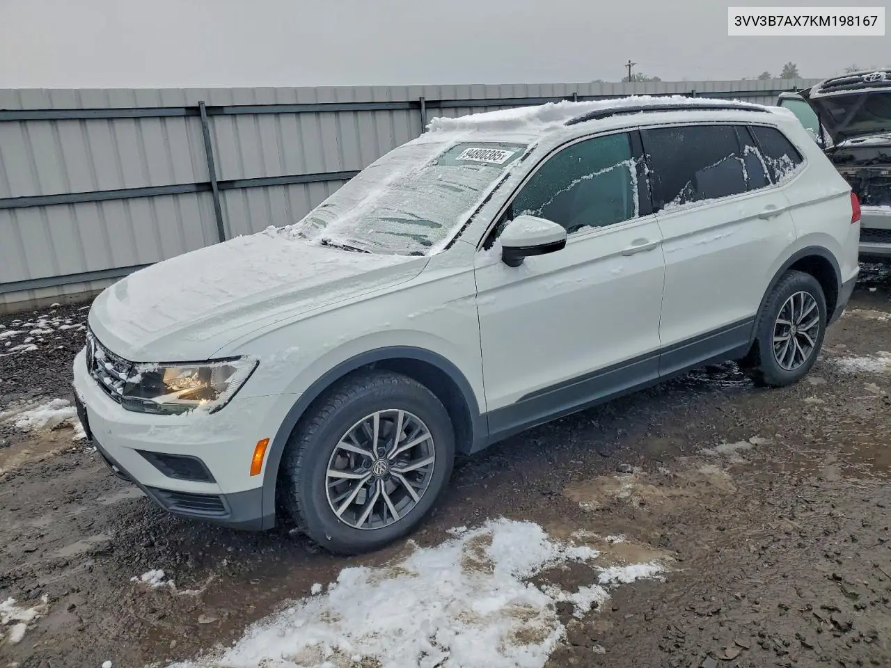 3VV3B7AX7KM198167 2019 Volkswagen Tiguan Se