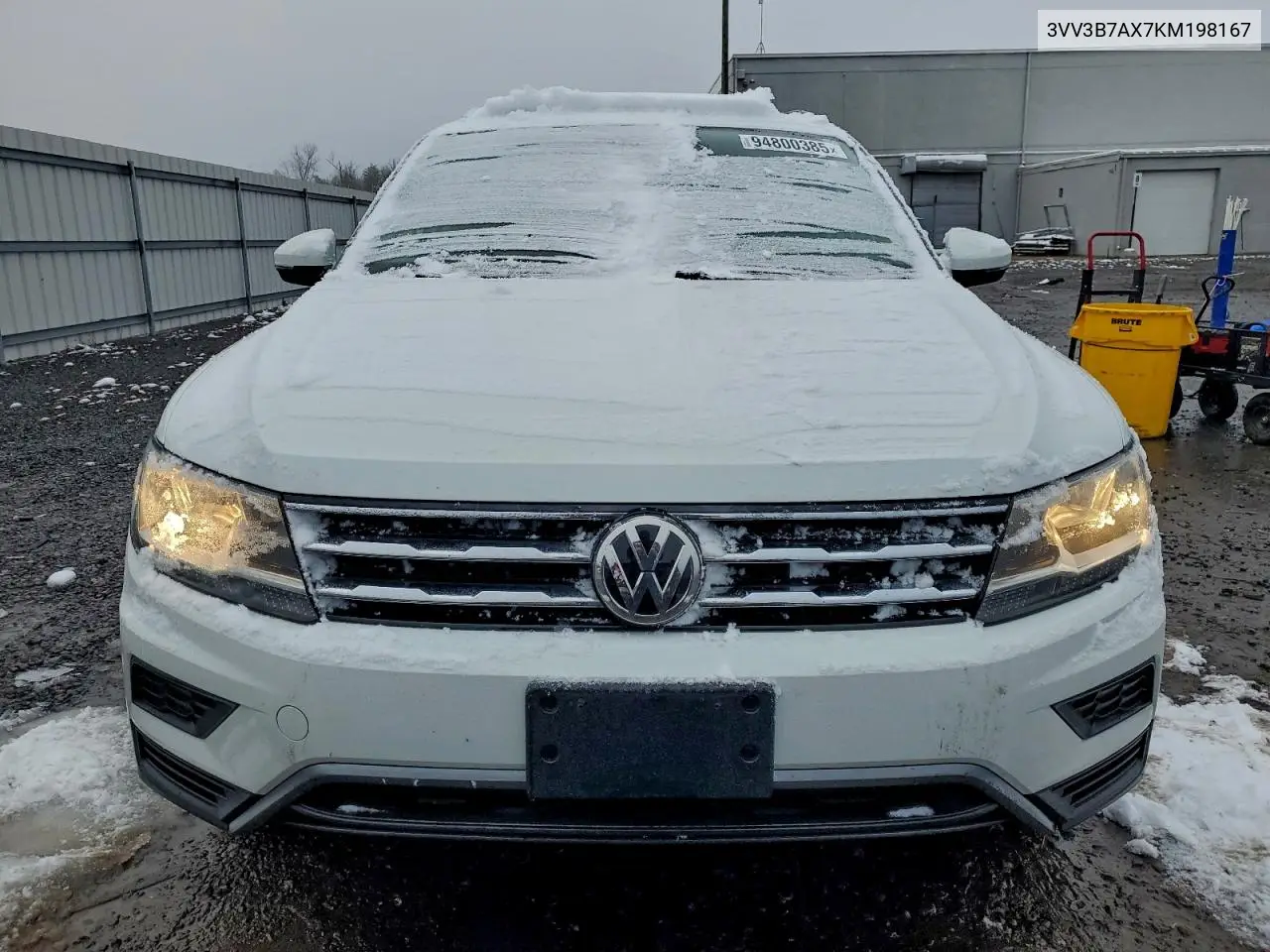 3VV3B7AX7KM198167 2019 Volkswagen Tiguan Se