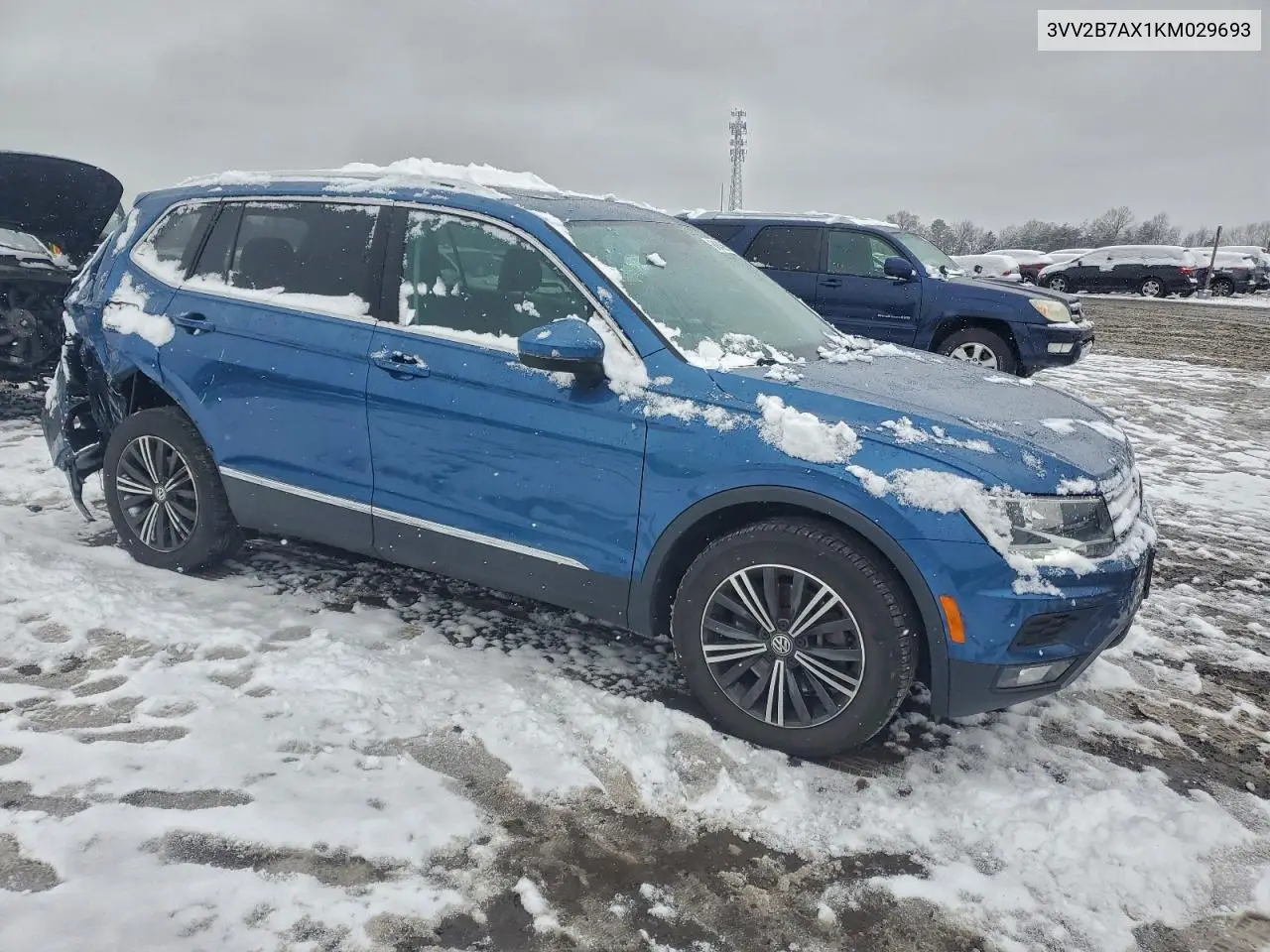 3VV2B7AX1KM029693 2019 Volkswagen Tiguan Se