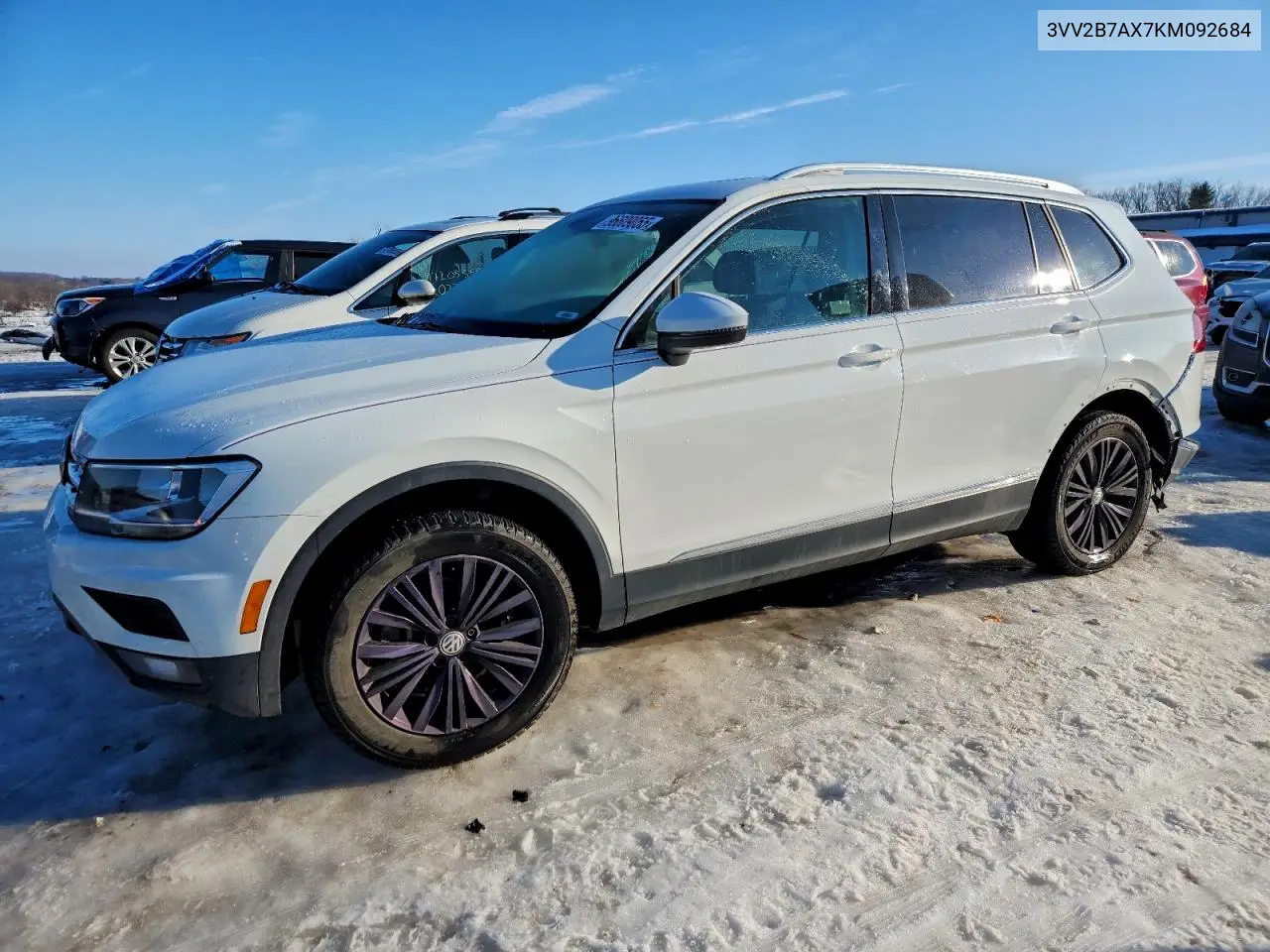 3VV2B7AX7KM092684 2019 Volkswagen Tiguan Se