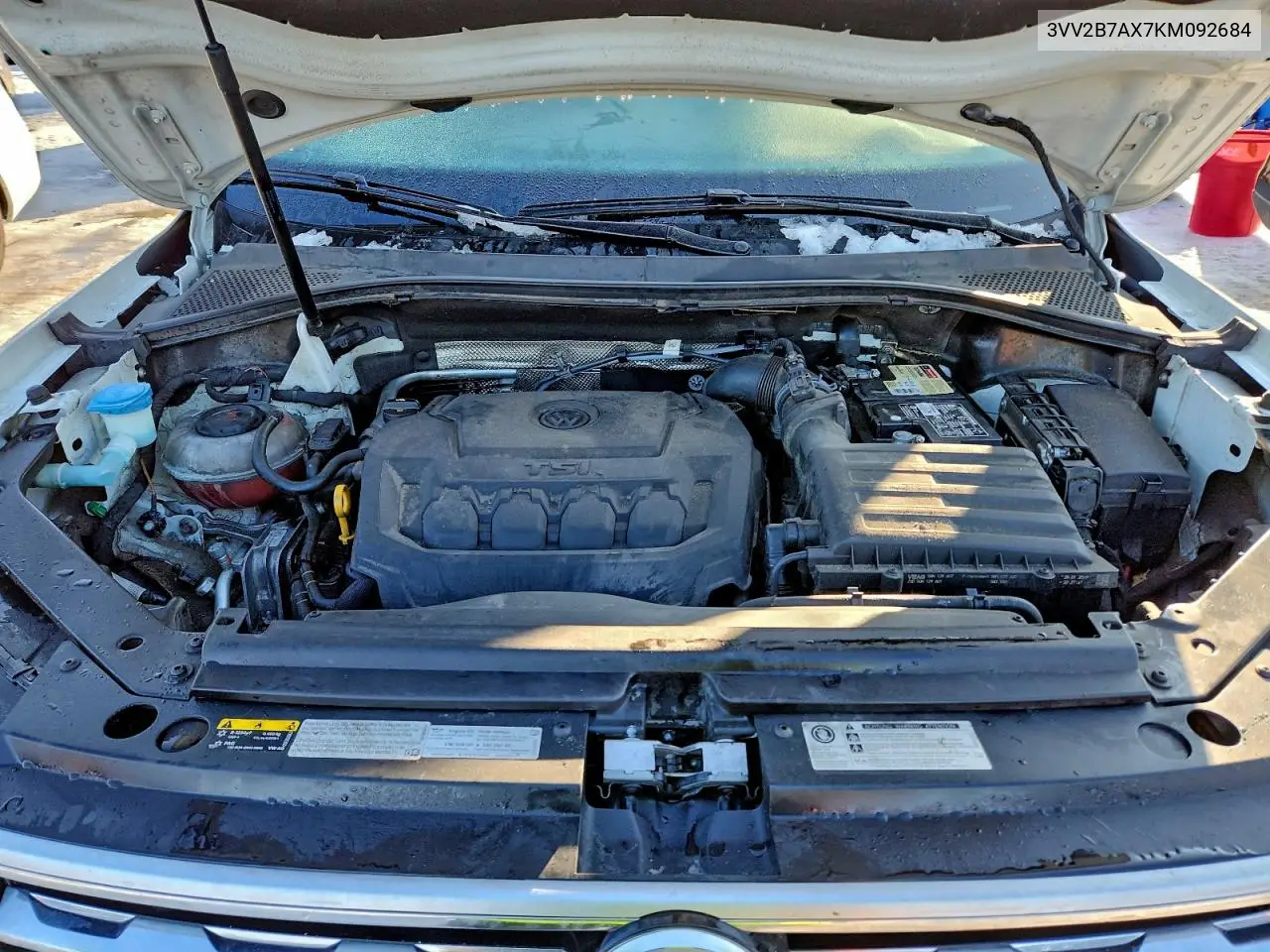 3VV2B7AX7KM092684 2019 Volkswagen Tiguan Se