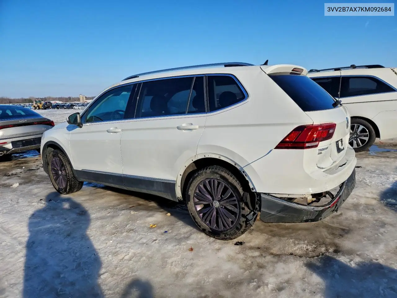 3VV2B7AX7KM092684 2019 Volkswagen Tiguan Se